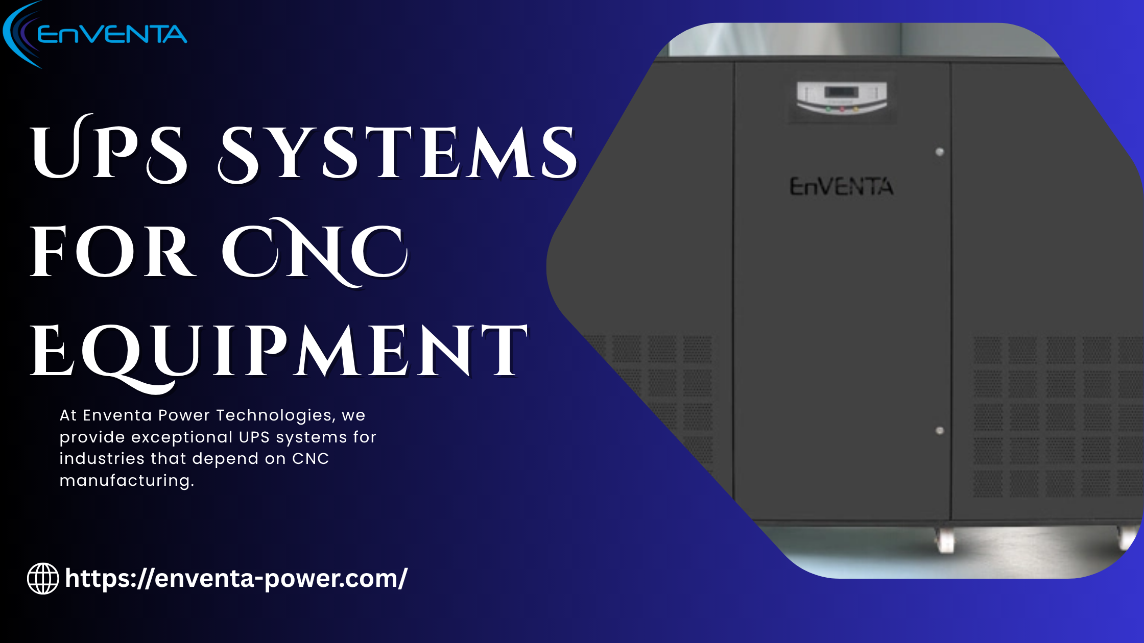 UPS Systems for CNC Equipment